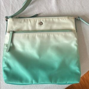 Kate Spade Mint and Cream Crossbody Bag